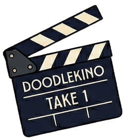 DoodleKino Take 1 clapperboard